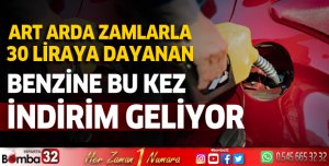 Art arda zamlarla 30 liraya dayanan benzine bu kez indirim geliyor