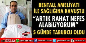 ARTIK RAHAT NEFES ALABİLİYORUM