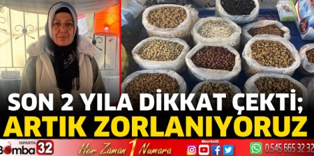 Artık zorlanıyoruz