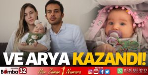 Arya bebek kazandı!