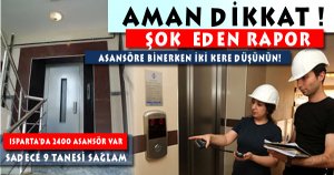 Asansör Kullananlar Dikkat! Şok Rapor!