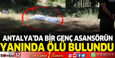 Asansör yanında ölü bulundu