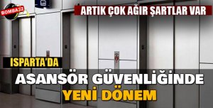 Asansörde yeni dönem