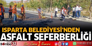 Asfalt çalışmaları tüm hızıyla sürüyor