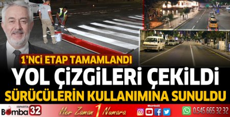 Asfalt çalışmalarının 1'nci etabı tamamlandı