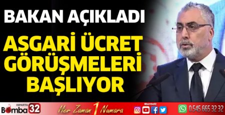 Asgari ücret görüşmeleri aralıkta başlayacak