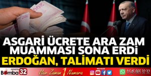 Asgari ücrete ara zam muamması sona erdi! Erdoğan, milyonların beklediği talimatı verdi
