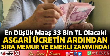 Asgari ücretin ardından sıra memur ve emekli zammında! 