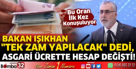 Asgari ücrette hesap değişti!