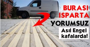 Asıl engel kafalarda!