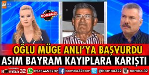ASIM BAYRAM KAYIPLARA KARIŞTI