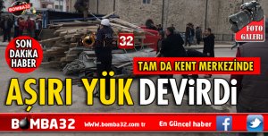 AŞIRI YÜK TRAKTÖRÜ DEVİRDİ