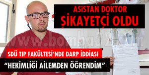 ASİSTAN DOKTORA DARP İDDİASI