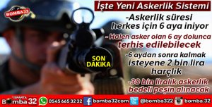 ASKERLİKLE İLGİLİ BÜTÜN BİLDİKLERİNİZİ UNUTUN... İŞTE YENİ SİSTEM