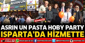 ASRIN UN PASTA HOBY PARTY HİZMETTE