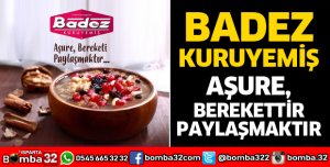 AŞURE BEREKETTİR, PAYLAŞMAKTIR