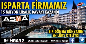 ASYA İNŞAAT 15 MİLYON LİRALIK DAVAYI KAZANDI