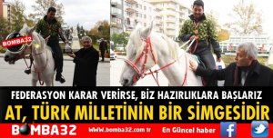 AT, TÜRK MİLLETİNİN BİR SİMGESİDİR