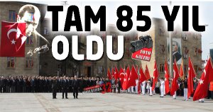 Ata’nın Isparta’ya Gelişinin 85’nci Yılı Kutlandı