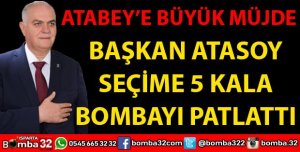 ATABEY DOĞALGAZA KAVUŞUYOR
