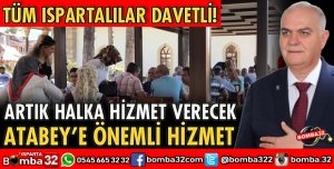 ATABEY’DE ÖNEMLİ HİZMET