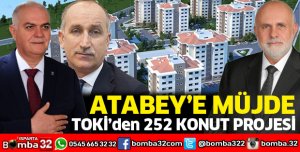 Atabey’e TOKİ’den 252 konut projesı̇