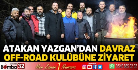 Atakan Yazgan ‘dan Davraz Off-Road Kulübüne Ziyaret