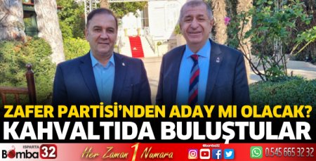 Atakan Yazgan ve Ümit Özdağ kahvaltıda buluştu