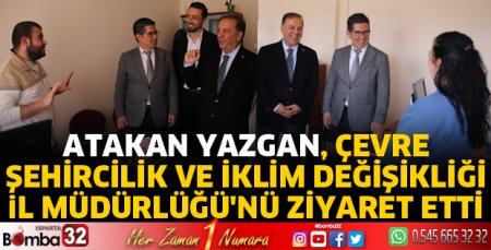 Atakan Yazgan ziyaret turlarında