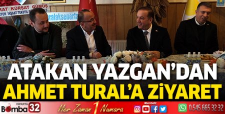 Atakan Yazgan’dan Ahmet Tural’a ziyaret