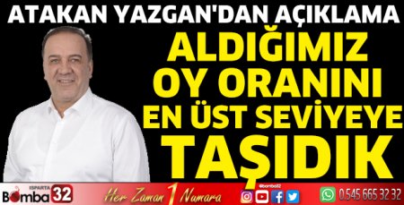 Atakan Yazgan'dan açıklama