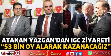 Atakan Yazgan'dan IGC ziyareti
