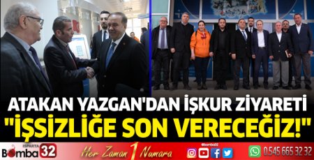 Atakan Yazgan'dan İşkur ziyareti 