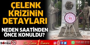 Atatürk Anıtına çelenk neden erken sunuldu