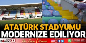 Atatürk Stadyumu modernize ediliyor