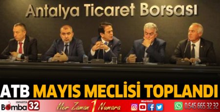 ATB mayıs meclisi toplandı