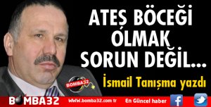 ATEŞ BÖCEĞİ OLMAK SORUN DEĞİL