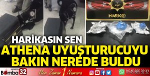Athena'dan uyuşturucu kaçmaz
