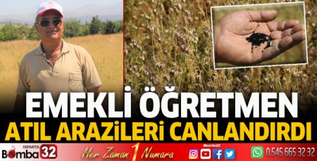 Atıl arazileri canlandırdı