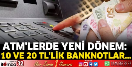 ATM'lerde yeni dönem