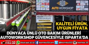 AUTO WORKSHOP ISPARTA'DA HİZMETTE