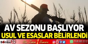 Av sezonu başlıyor