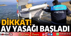 Av yasağı başladı