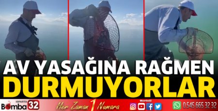 Av yasağına rağmen durmuyorlar