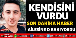AVDA KENDİSİNİ VURDU