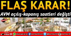 AVM'LERE CORONAVİRÜS ÖNLEMLERİ