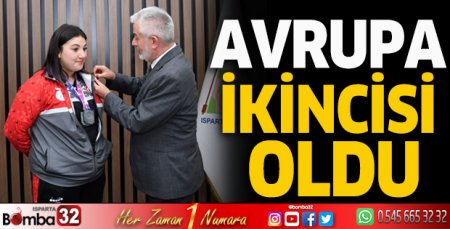 Avrupa ikincisi oldu