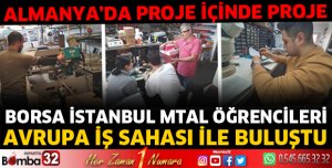 Avrupa iş sahası ile buluştular
