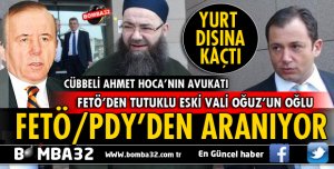 AVUKAT FATİH OĞUZ FETÖ'DEN ARANIYOR