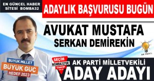 Avukat Mustafa Serkan aday adayı 